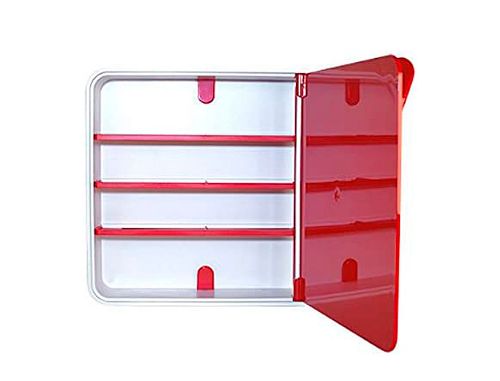 Organizador paperflow plastico 3 estantes para medicamentos 320x70x320 mm vermelho , Paperflow , 150355 , 3660141947878